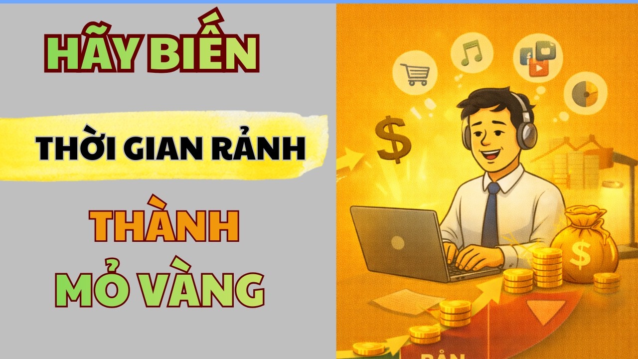 Chiến Lược Tận Dụng Thời Gian Rảnh – Biến Thời Gian Nghỉ Ngơi Thành DÒNG TIỀN- TÂM AN - LẶNG ĐỂ NGẪM