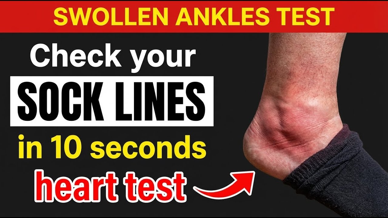 Deep Sock Marks? Check Your Heart With This 10-Second Test