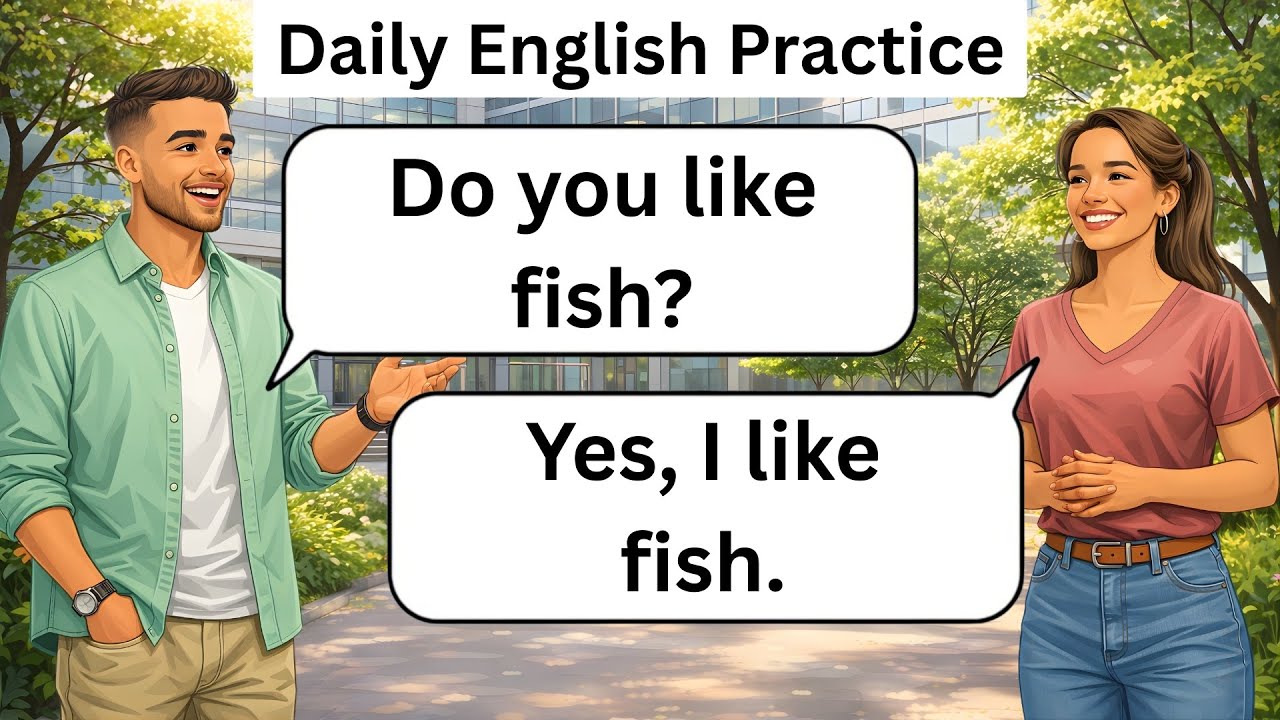 ✅ English Conversation Practice for Beginners | English Speaking and Listening Practice