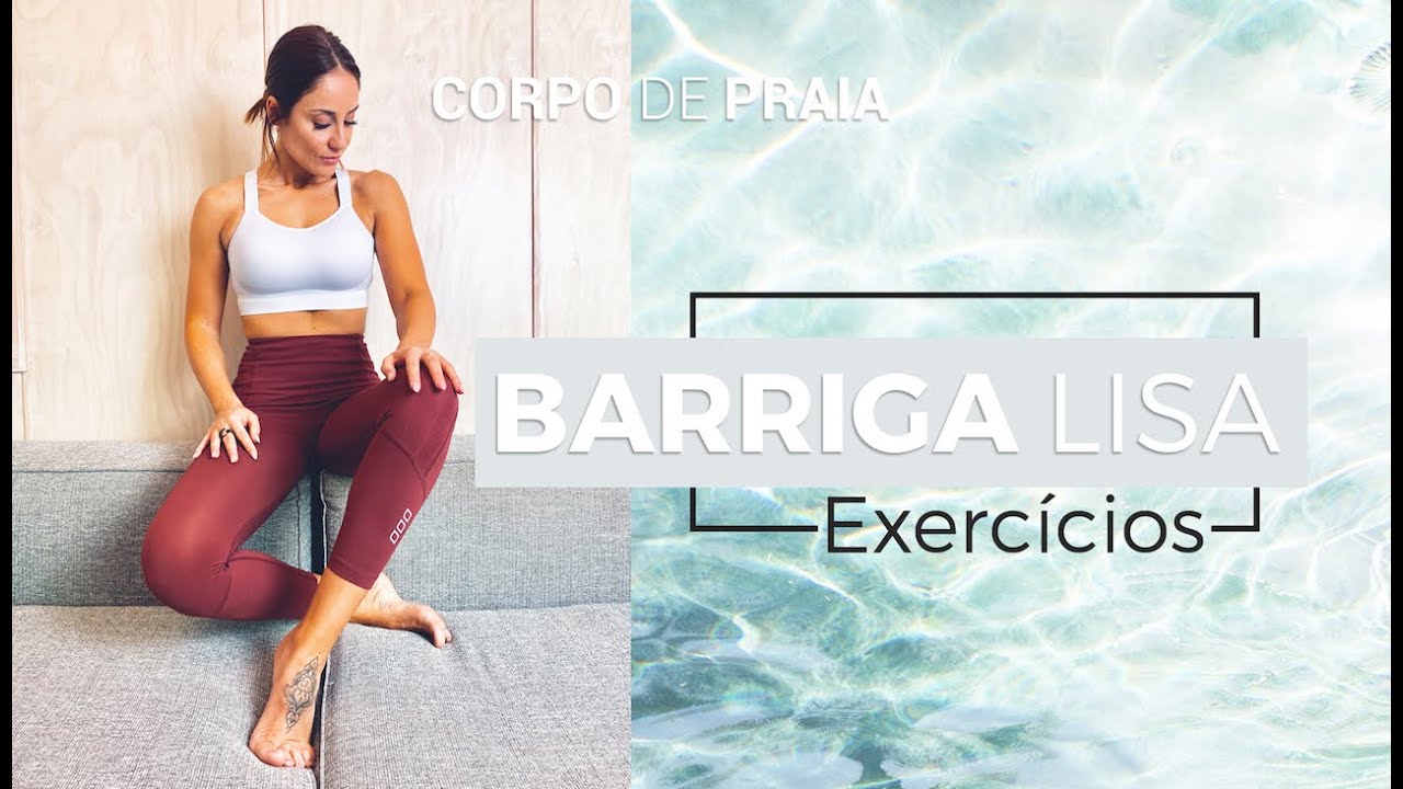 EXERCÍCIOS PARA UMA BARRIGA LISA | Corpo de praia feito em casa
