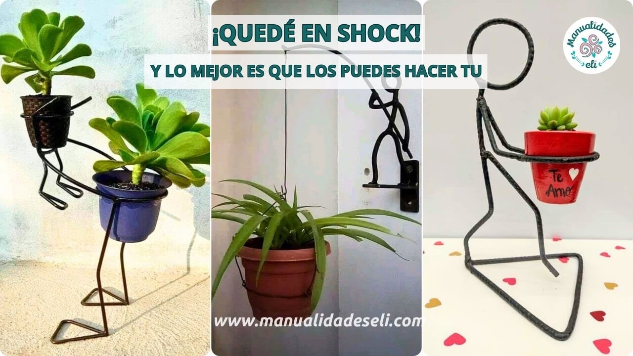 &iexcl;Aqu&iacute;! Los Mejores Soportes Para Macetas En Hierro Forjado
