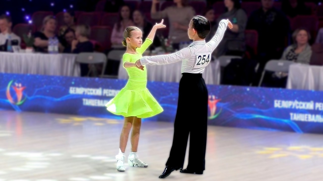 Джайв. Дети-2 (H класс) финал. Grand Prix Belarus 2026 / спортивные бальные танцы
