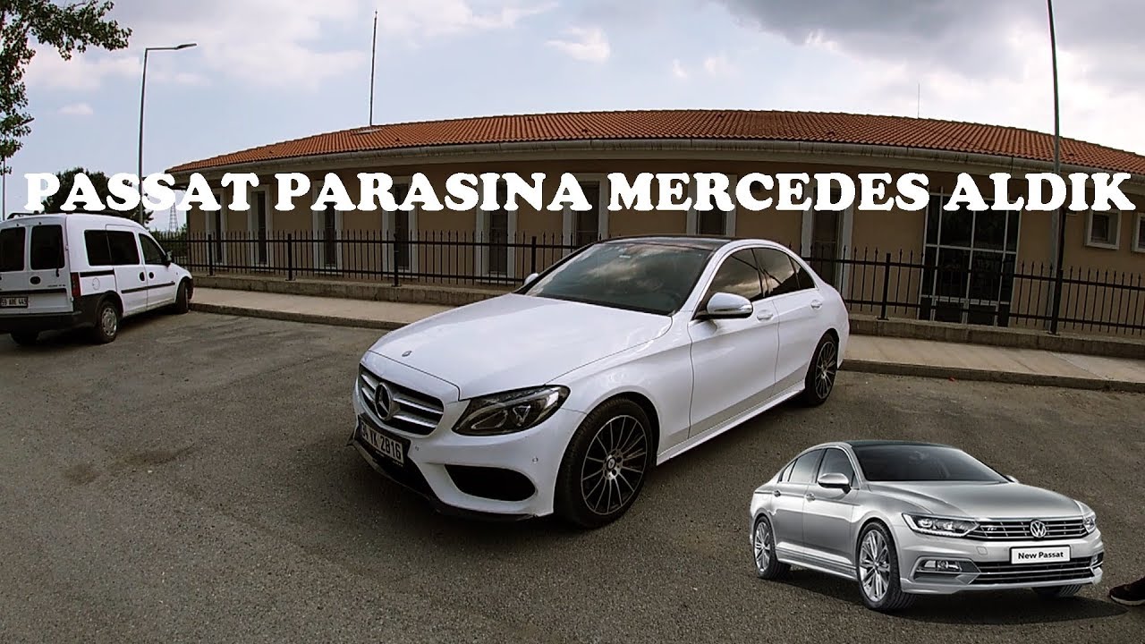 170.000 TL YE MERCEDES ALDIK | PASSAT PARASINA C180 | W205 MERCEDES C180 AMG TEST