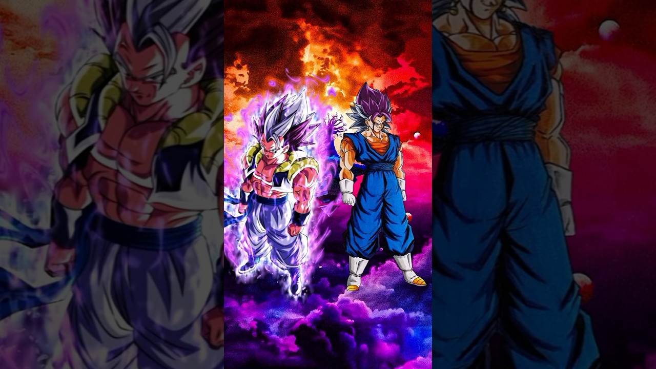 Gogeta ultra ego instinct vs Vegeto ultra ego instinct 🔥🤯