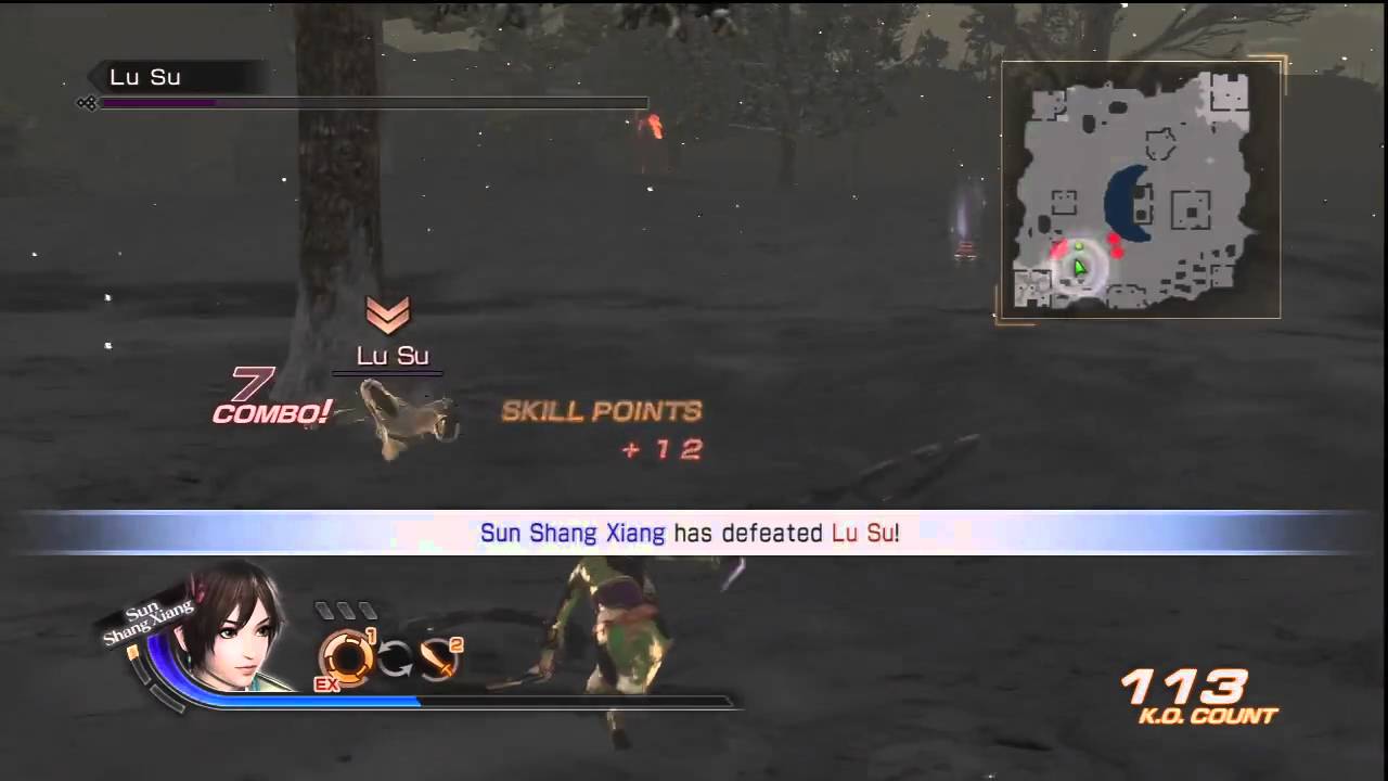 Sun Shang Xiang Legendary Battle 2 Hard Wu Conquest Gameplay Video Dynasty Warriors 7 PS3