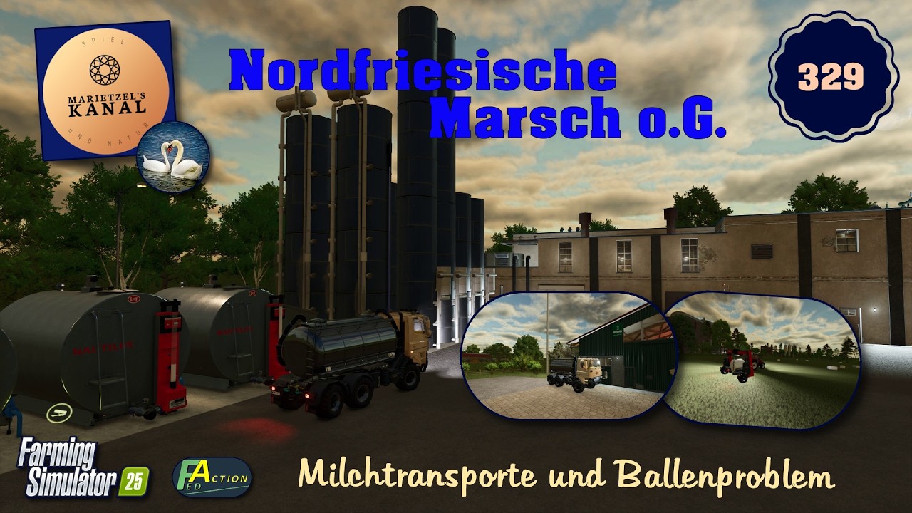 LS 25  Nordfriesische Marsch o.G.  - 329 -  Milchtransporte und Ballenproblem