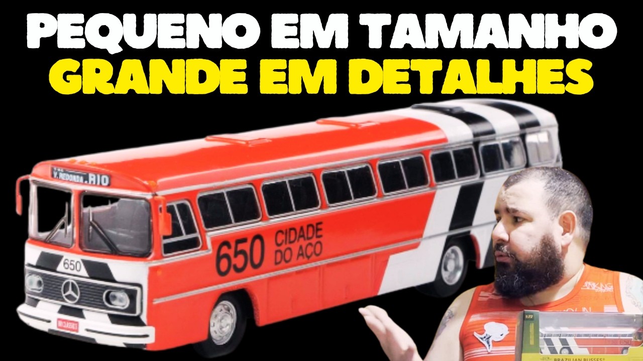 Miniatura BR Classics O355 Cidade do Aço: detalhes incríveis