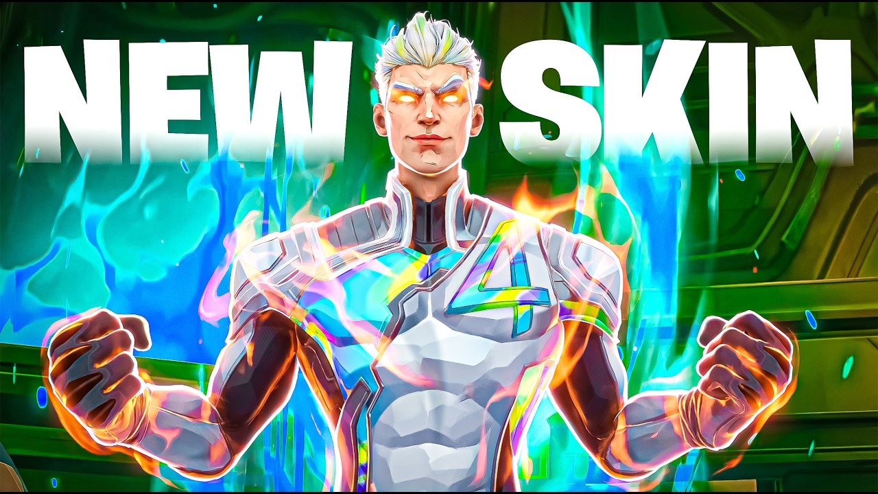 НОВЫЙ скин SILVER SPARK на Human Torch дал мне НАСТОЯЩИЙ АИМБОТ⚡