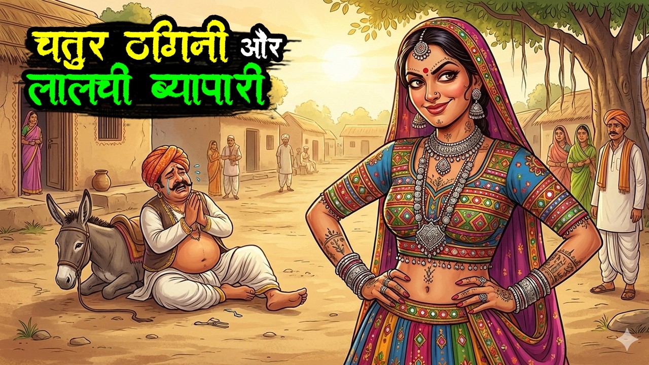 KTV753 चतुर ठगिनी और लालची ब्यापारी, Man Ko Chhu Lene Wali 2 Kahaniya, New Hindi Story, @ktvstory