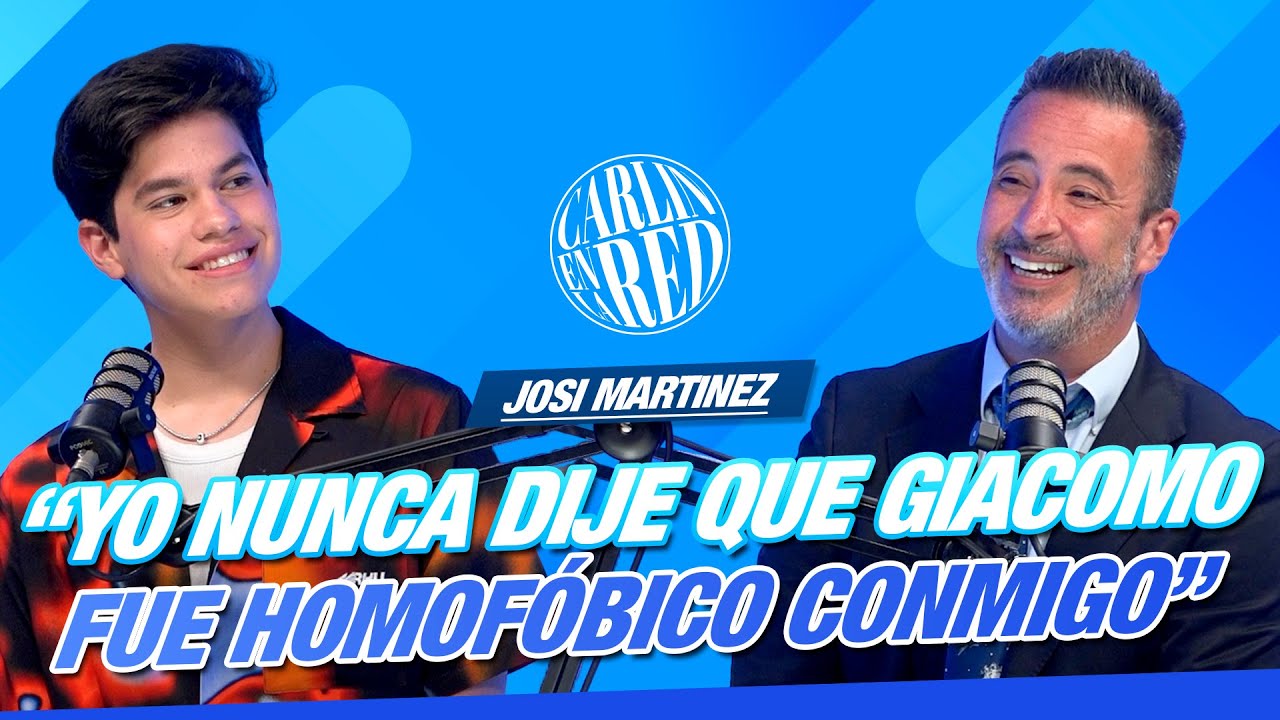 Josi Martinez: " Yo nunca dije que Giacomo fue homofóbico conmigo"
