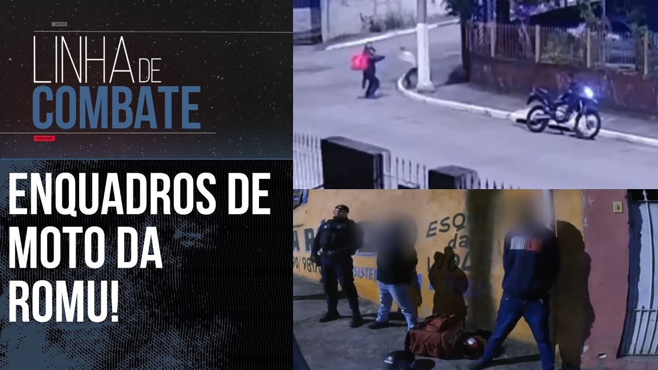 ROMU REALIZA ENQUADROS EM MOTOS SUSPEITAS EM COMUNIDADES PERIGOSAS | LINHA DE COMBATE