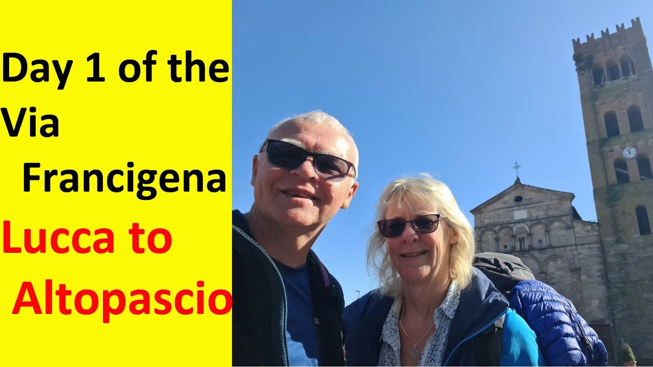 Day 1 of the Via Francigena, Lucca to Altopascio - 13 miles (21km)