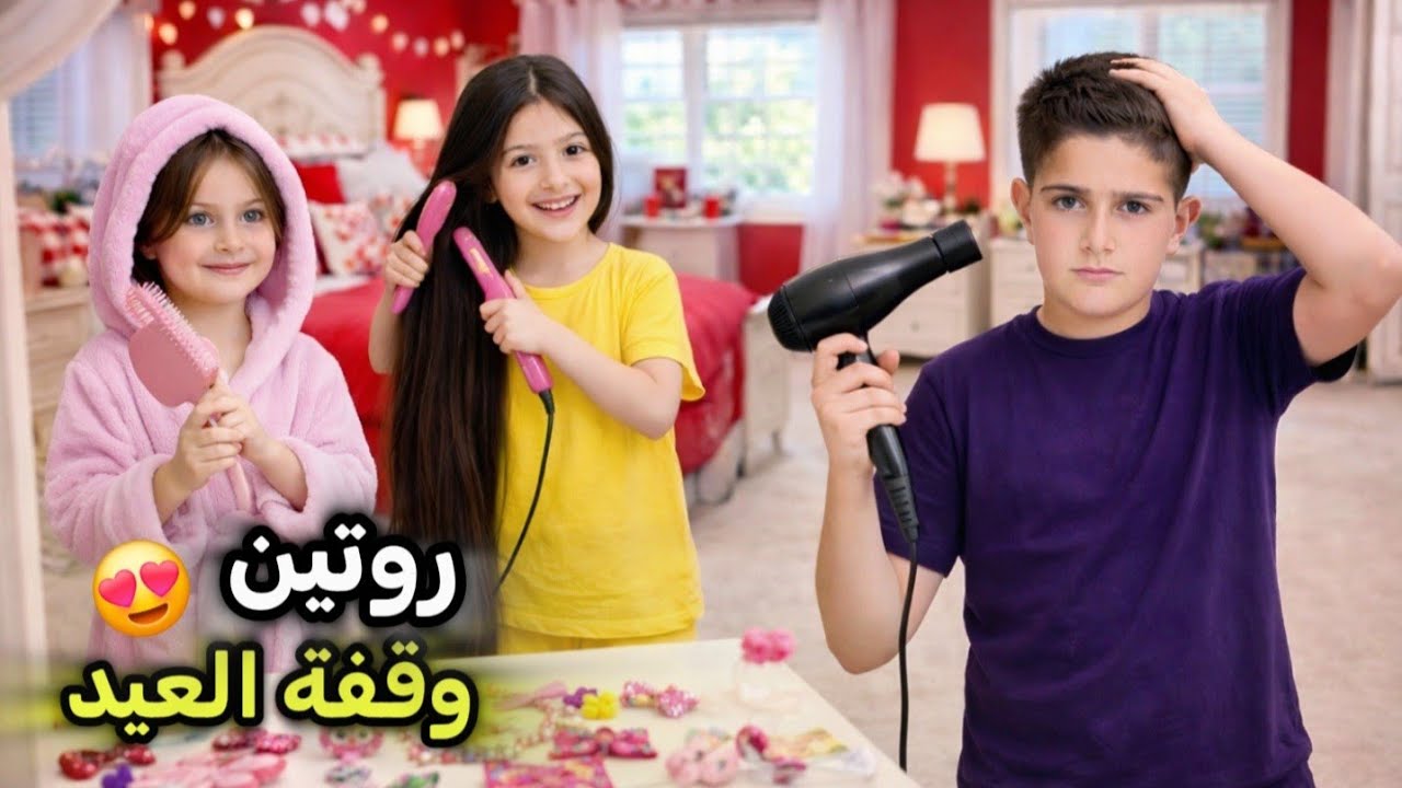 تجهيزات وقفة العيد 😍رتبنا حلويات العيد ريان بتخاف من الحمام😱 #ياسر_ريناد_ريان #اكسبلور #funny 