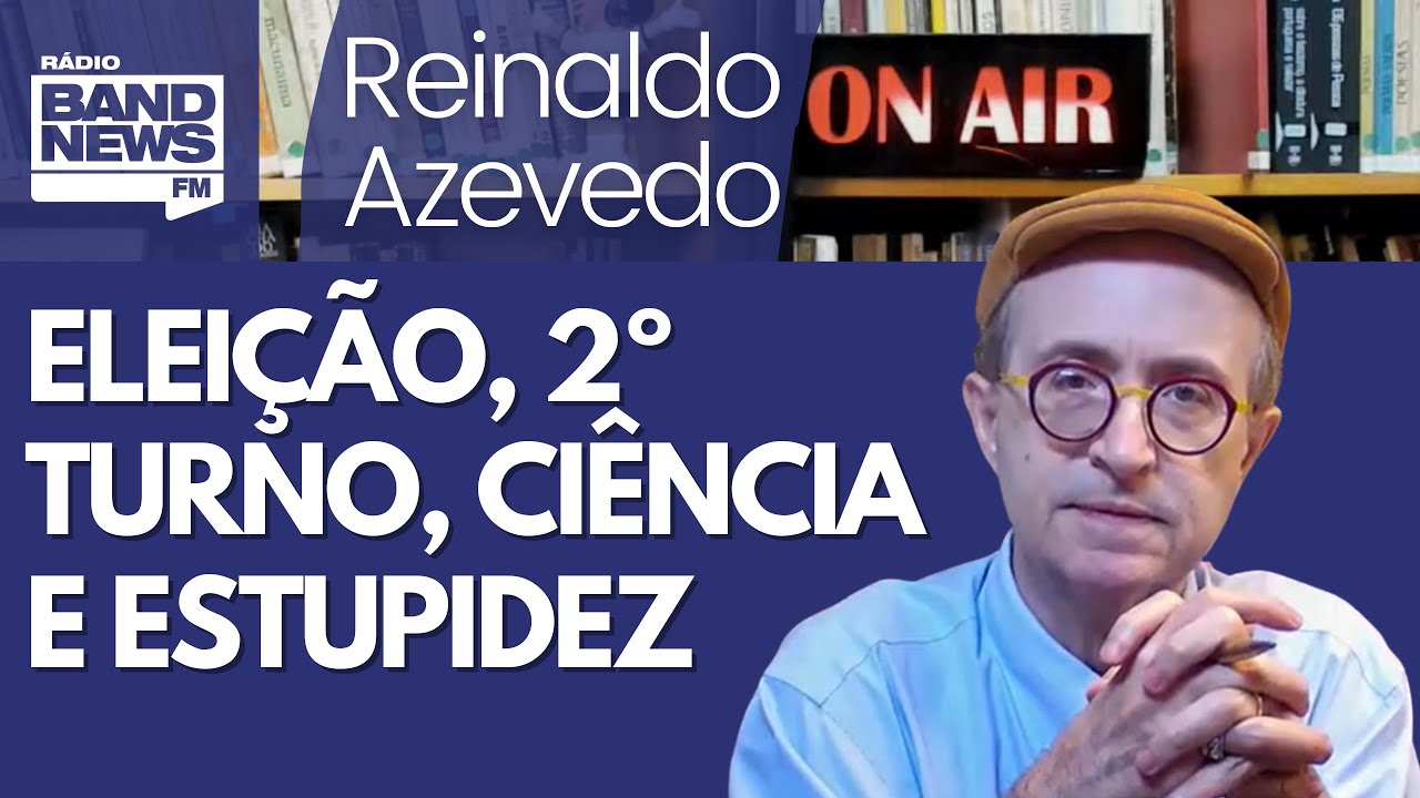 Reinaldo – Pesquisa: Lula e empate no 2º turno; a era em que preconceito burro se casa com a ciência