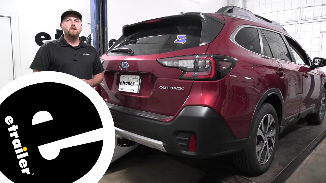 etrailer | Setting up the EcoHitch Hidden Trailer Hitch Receiver on your 2021 Subaru Outback Wagon