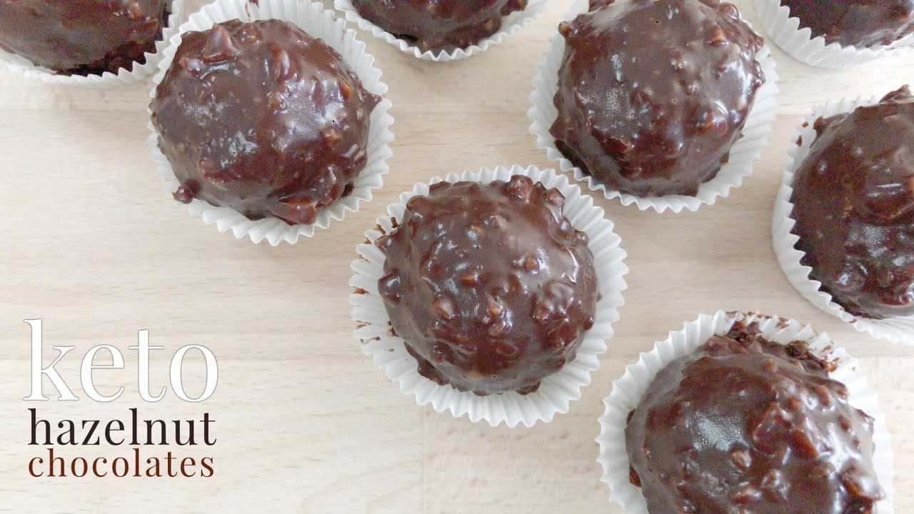 Keto Hazelnut Chocolates