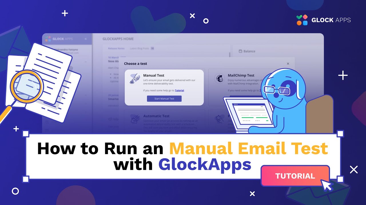How to Run a Manual Email Test with GlockApps &ndash; NEW ⚡️