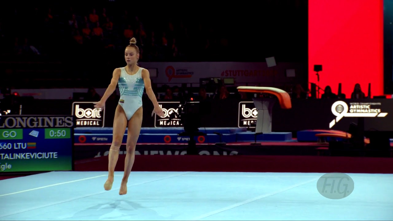 STALINKEVICIUTE Egle (LTU) - 2019 Artistic Worlds, Stuttgart (GER) - Qualifications Floor Exercise