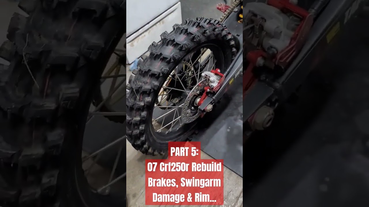 07 Honda Crf250r Rebuild PART 5: Lots to do.
