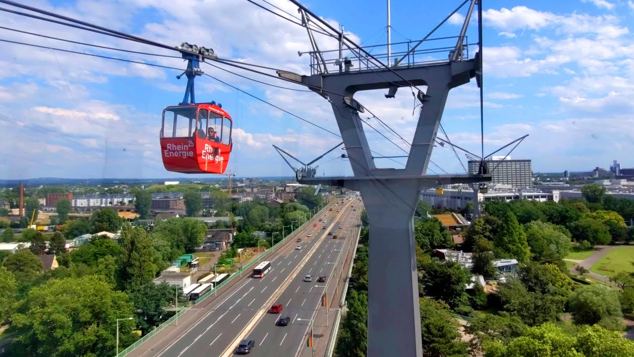 Seilbahn Köln aus Besuchersicht