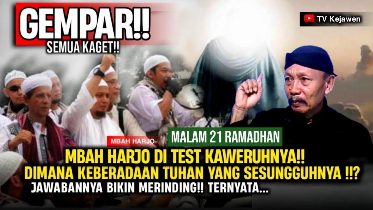 🔴SUNGGUH MENGEJUTKAN!! INILAH JAWABAN YG SELAMA INI KALIAN CARI - NGAJI KEJAWEN MBAH HARJO