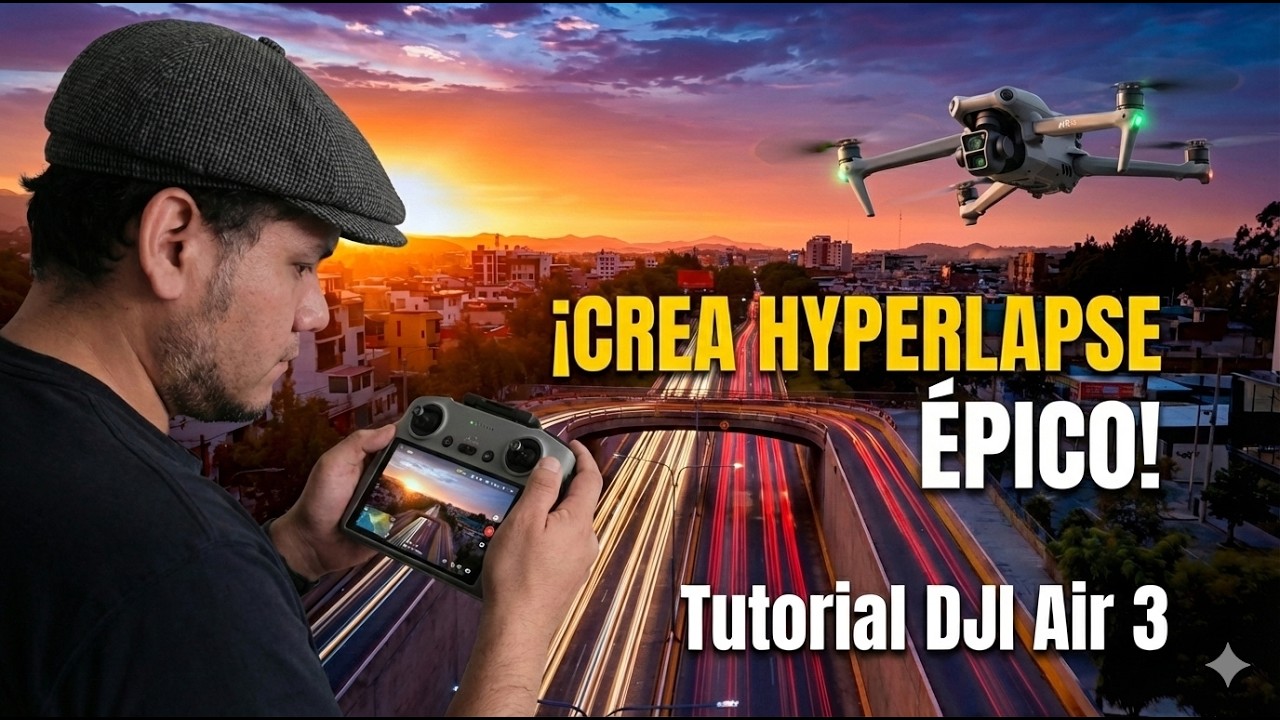 DJI APRENDE A DOMINAR el hyperlaps EN MENOS DE 10 MINUTOS