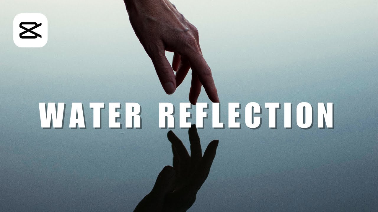 ~ Logo Design Hack: Transform Your Logo with Water Reflection Effect in CapCut! 💧✨