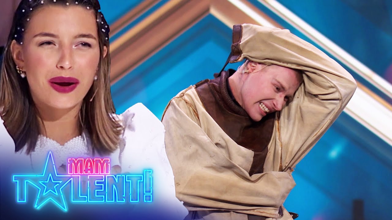 PROWADZĄCY ZAŁOŻYLI MU KAFTAN BEZPIECZEŃSTWA 😱 | Mam Talent!
