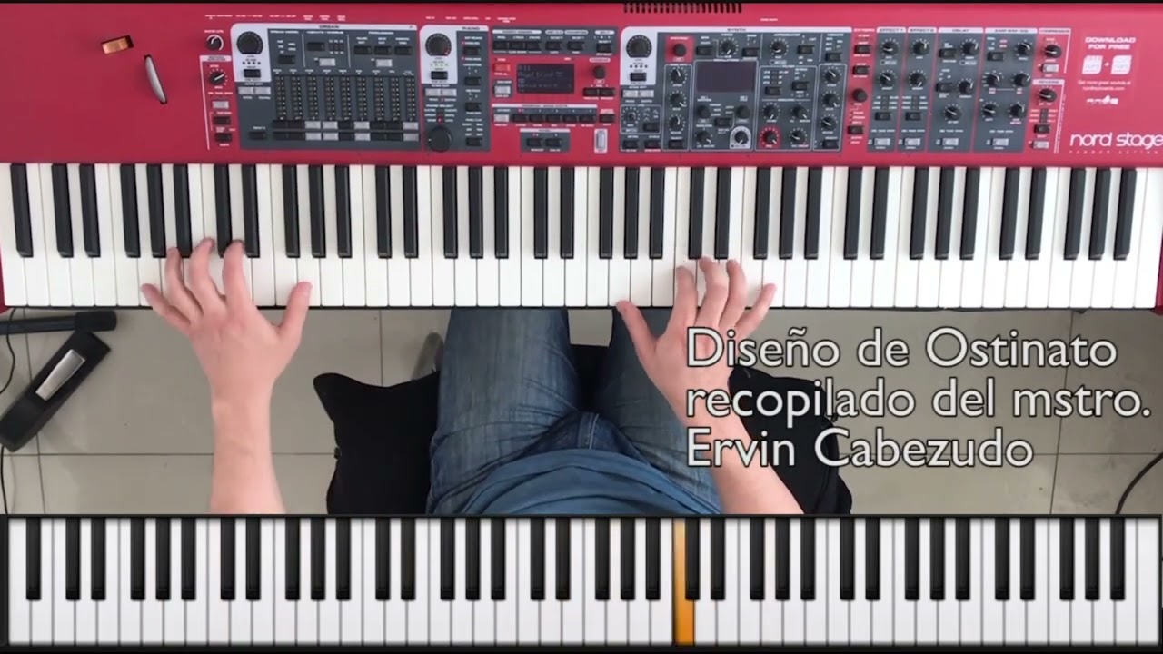 Festejo peruano piano - Improvisación