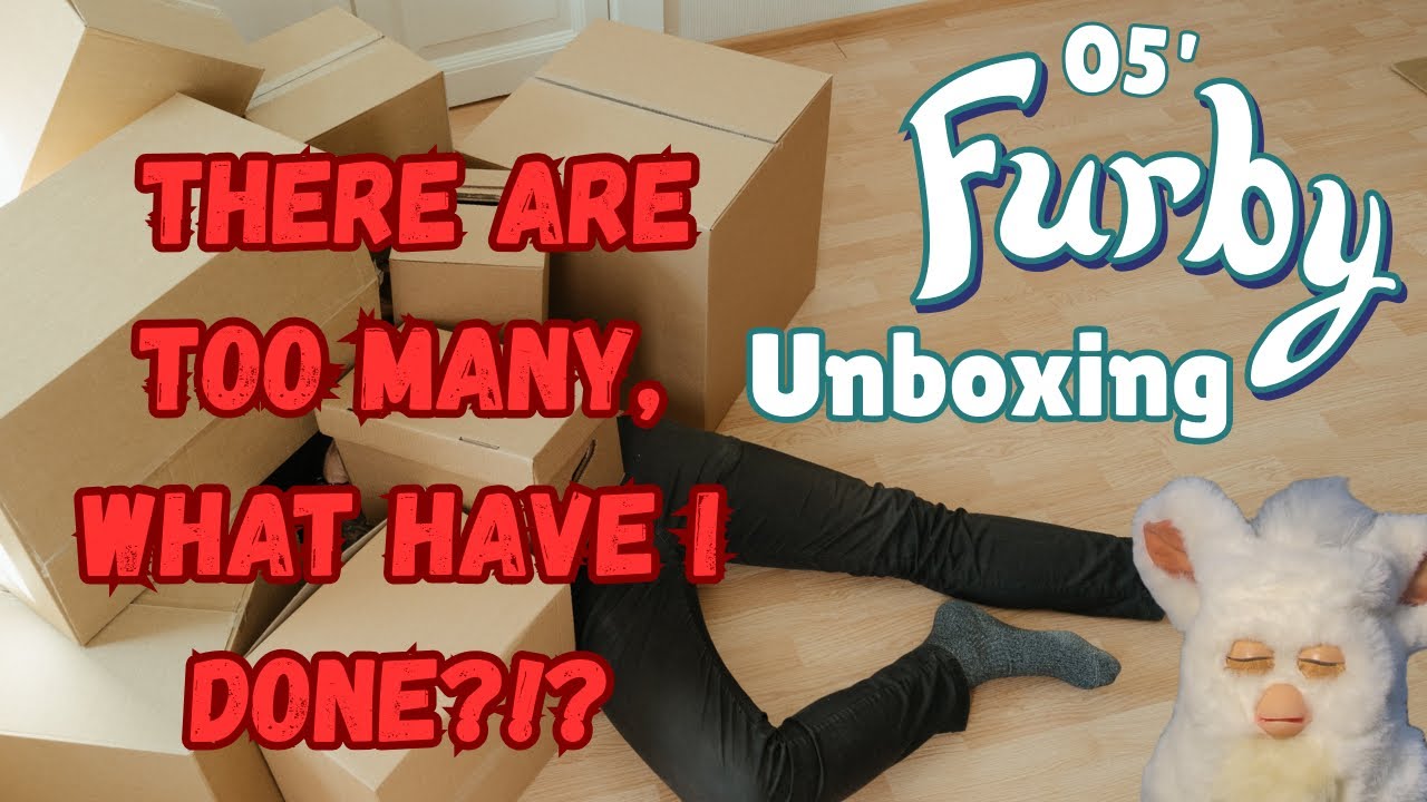 I have too many 2005 Furbys Now I have to fix them all… Furby Unboxing Video