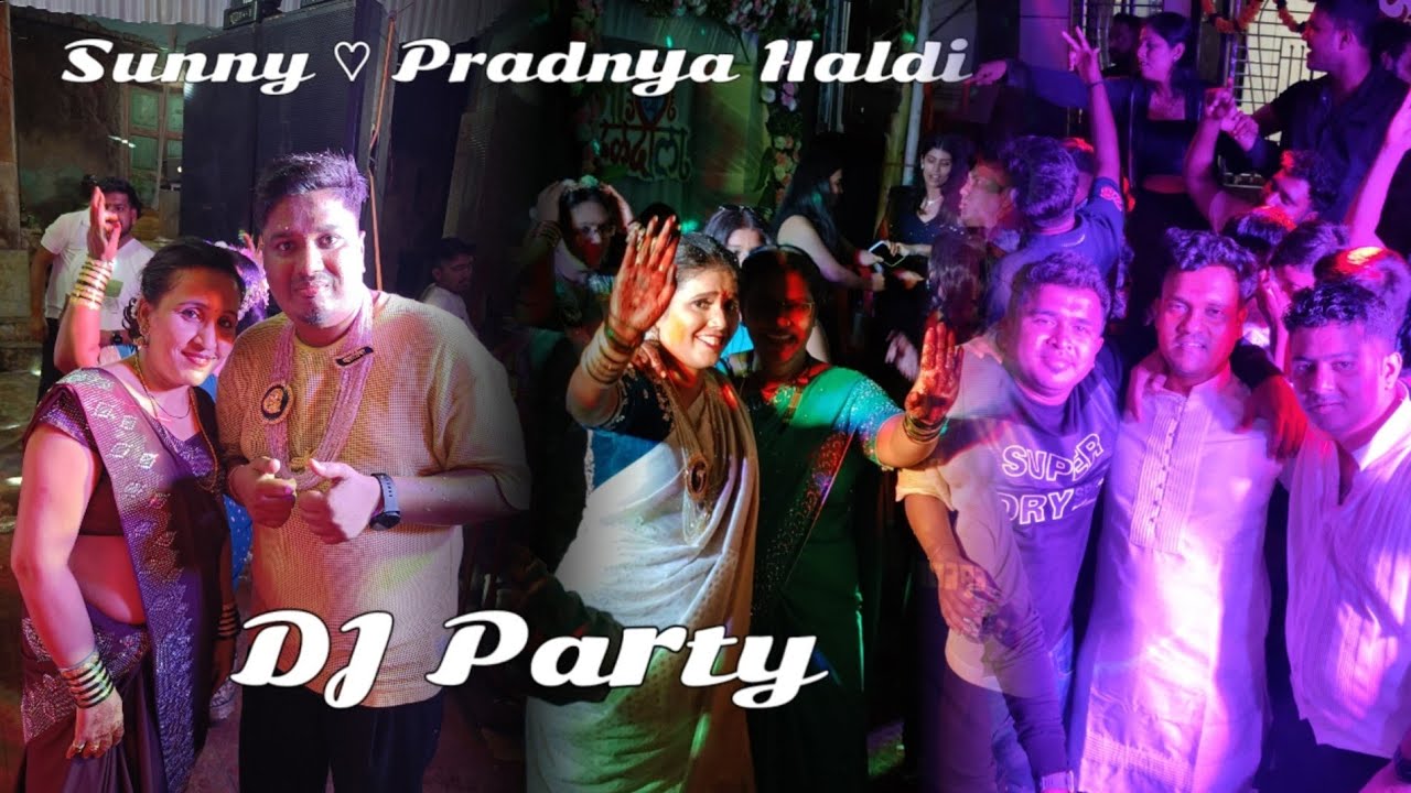 DJ Party | Sunny - Pradnya Haldi 2024 | Mora Koliwada #wedding #uran #mumbai #raigad