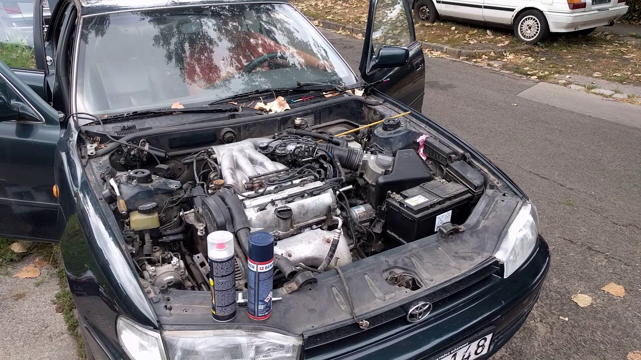 3vz-fe first start after engine swap