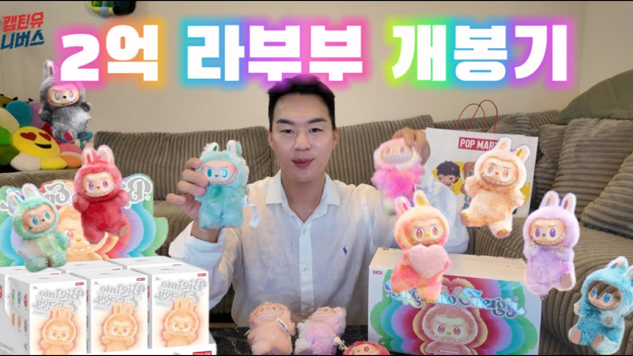 Labubu Into the Energy unboxing I 라부부 하이라이트 언박싱