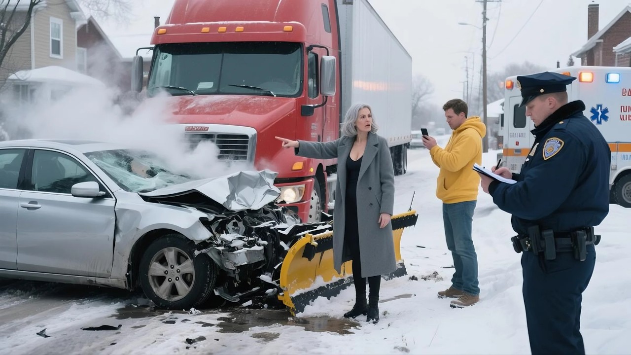 HOA Karen Crashed Into My Parked Snowplow, Then Tried Suing Me For Her Own Mistake