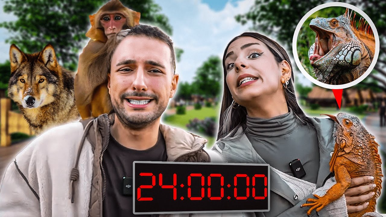 VAHŞİ HAYVAN BAKICILIĞI YAPTIK !?
