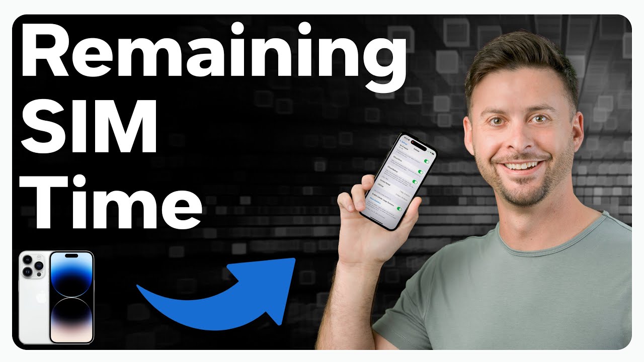 How To Check Remaining Sim Time On iPhone