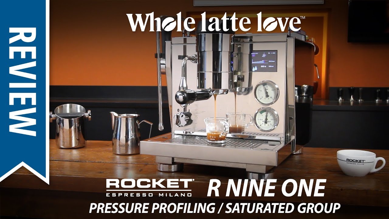 Review Rocket R Nine One Pressure Profiling Saturated Group Espresso Machine