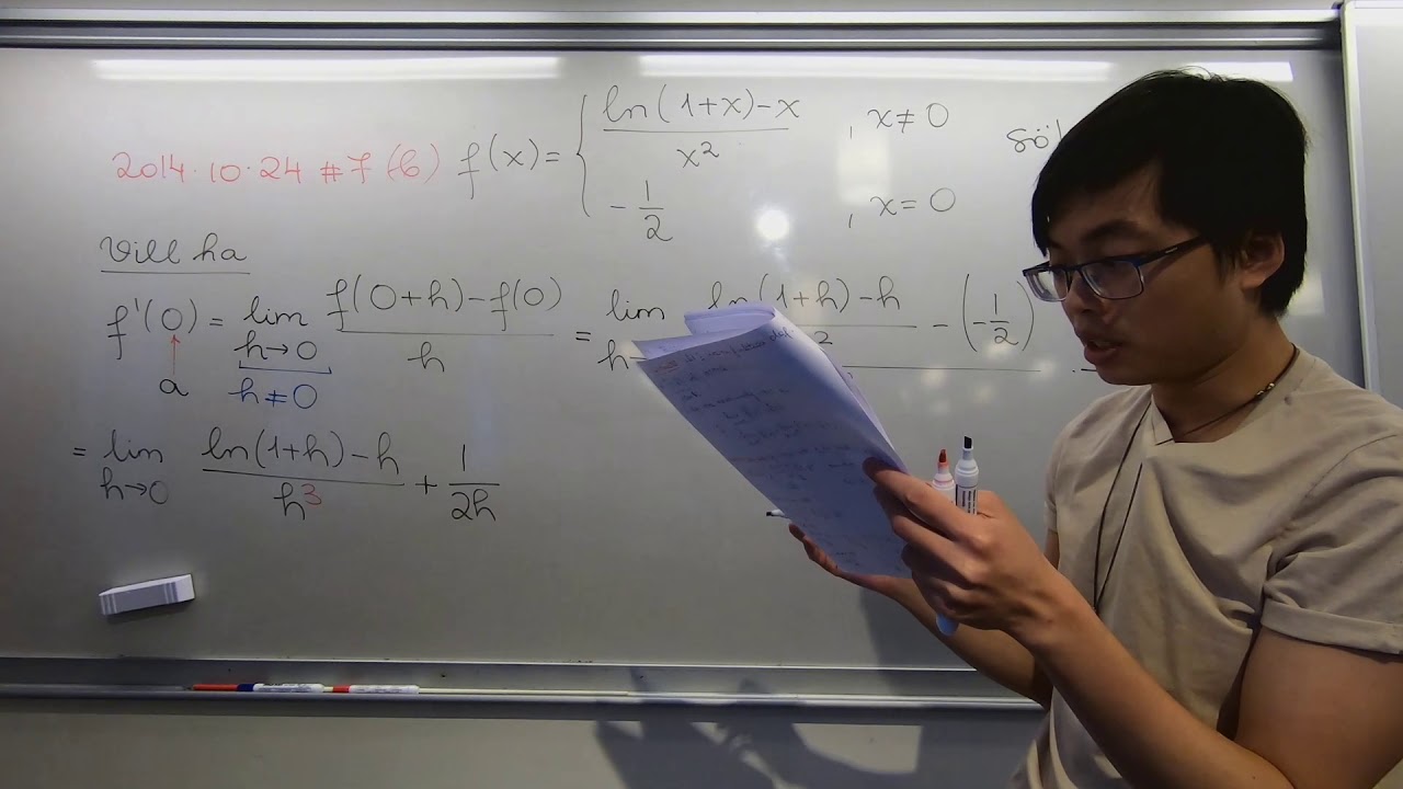 Crash Course i Envariabelanalys (3) - Deriverbarhet