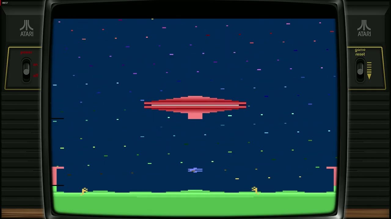 Cosmic Ark (Atari 2600) – Classic Space Rescue Gameplay by Imagic