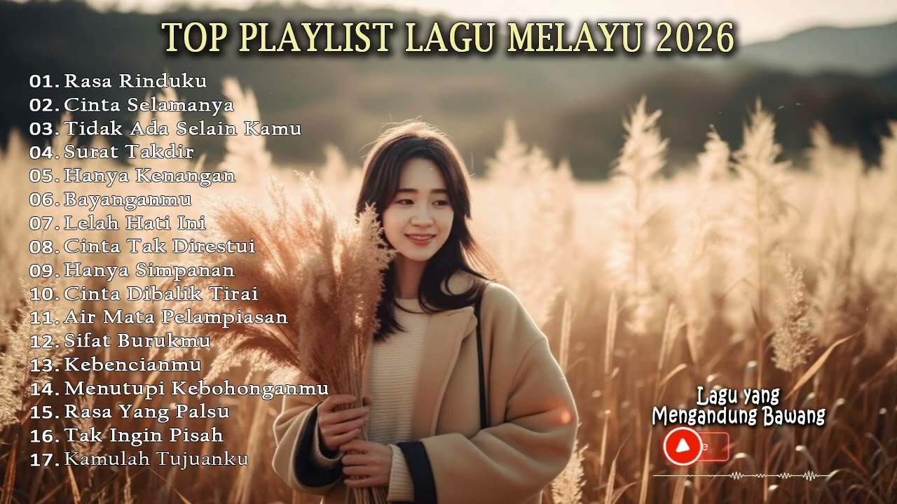 Lagu Slow Rock Melayu Terbaru 2025 - Sedih Menyayat Hati - Lagu Pop Melayu - Menunggu Dalam Luka
