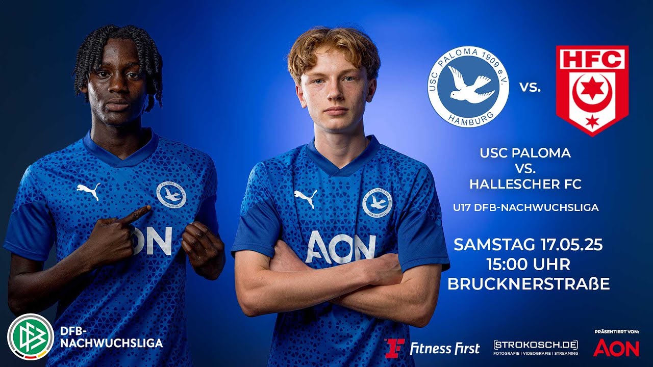 USC Paloma vs. Hallescher FC - U17 DFB-Nachwuchsliga
