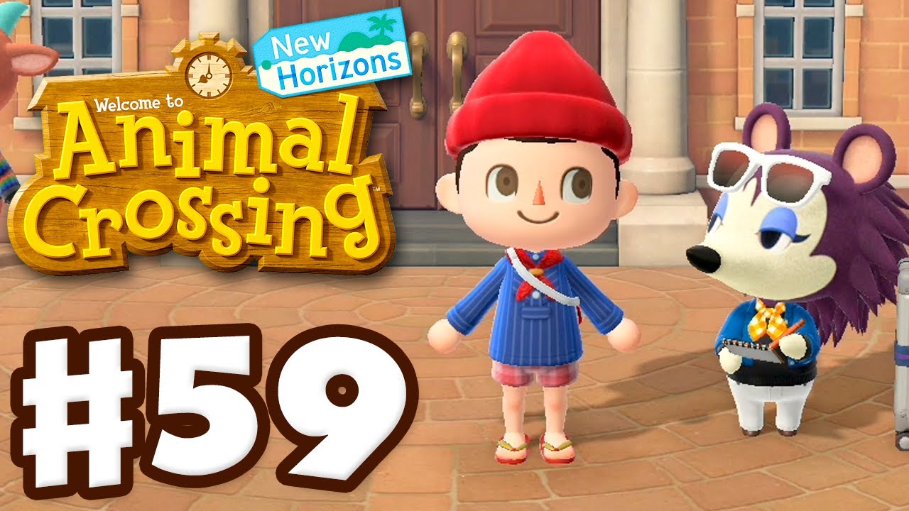 Vacation Look for Label! - Animal Crossing: New Horizons - Gameplay Part 59