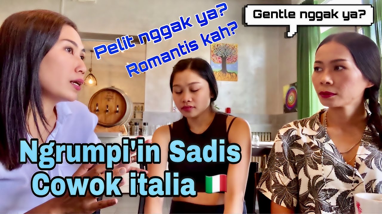 RUMPI NO SECRET TENTANG COWOK BULE ITALIA - RUMPI NO SECRET