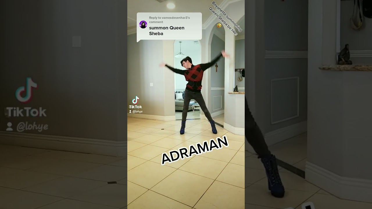 Bayonetta summoning Queen Sheba be like: AVAVAGO!! 😂😂😂 