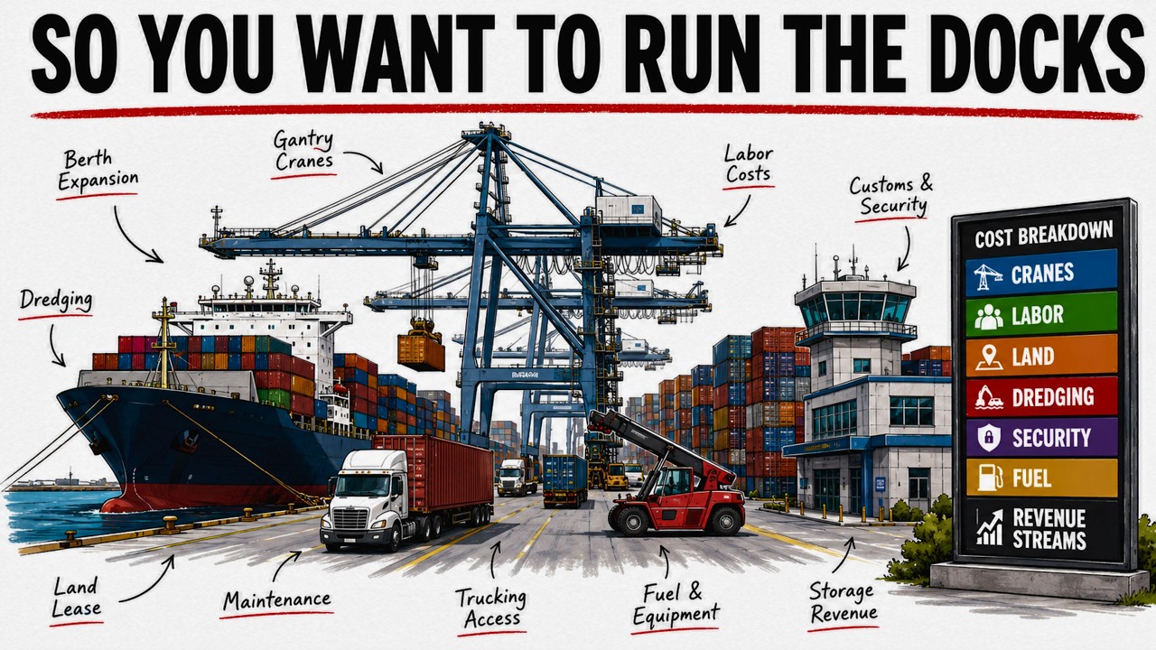 The Economics of Owning a Container Port