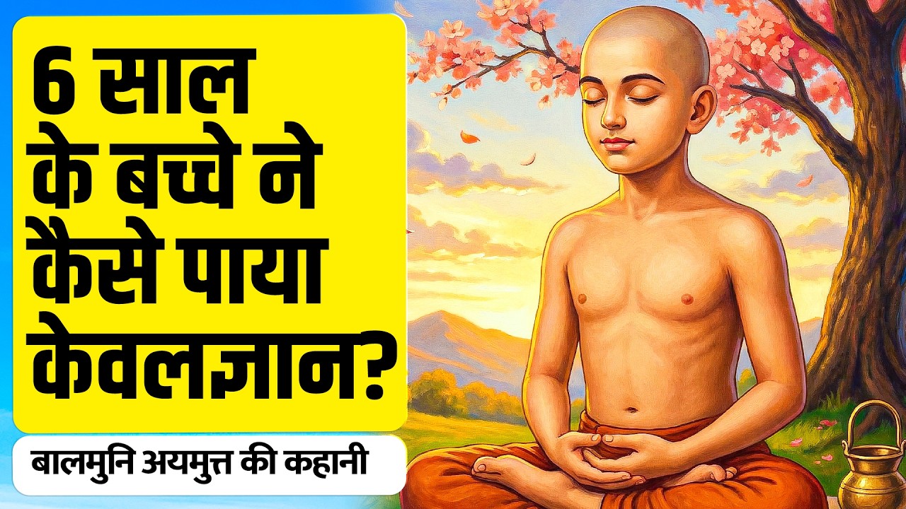 6 साल के बच्चे ने कैसे पाया केवलज्ञान? - बालमुनि अयमुक्त की पूरी कहानी - Balmuni Aimutta Full Story