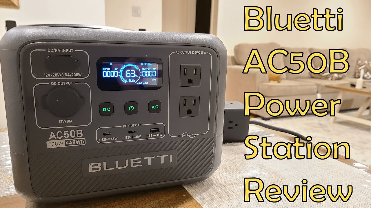 Bluetti AC50B Power Station Review