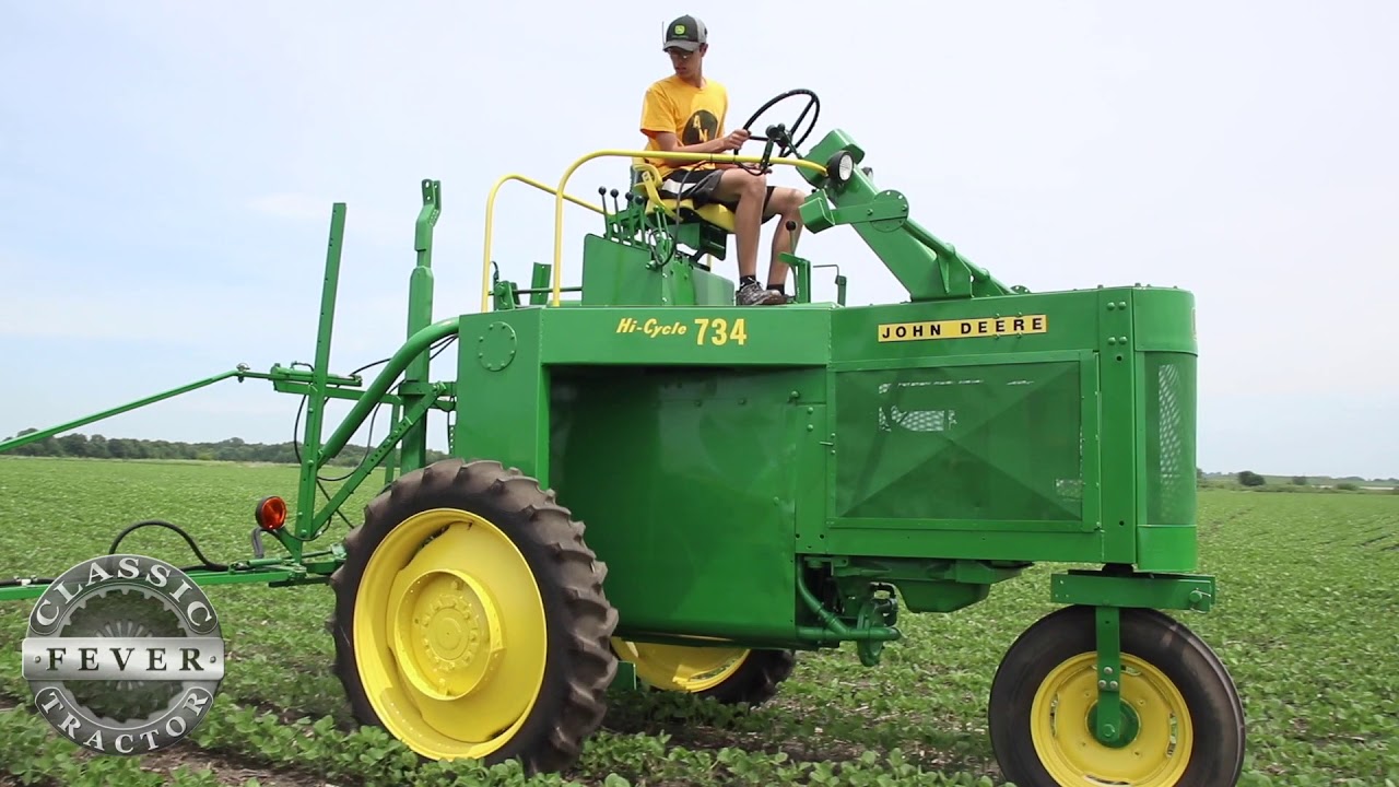 History Of John Deere 734 Hi-Cycle Self-Propelled Sprayer - Classic Tractor Fever