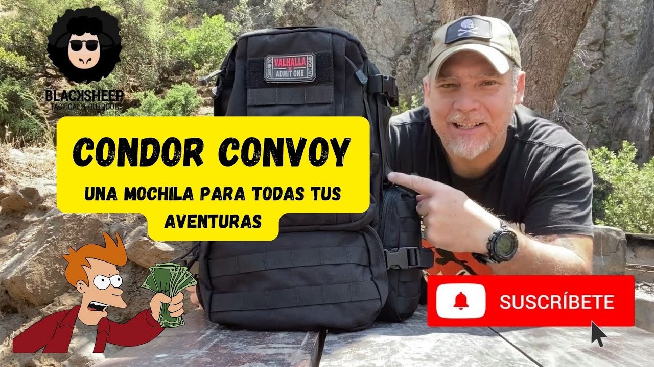 Condor Convoy 22L una mochila multifuncional
