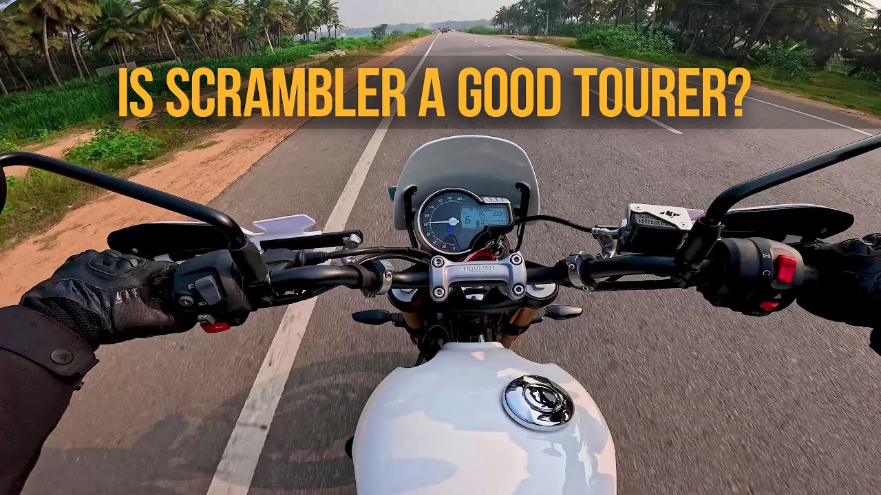 Обзор Triumph Scrambler 400 XC Touring